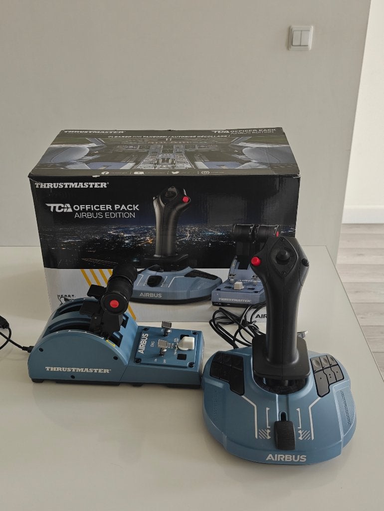 Thrustmaster TCA Officer Pack Airbus Edition (PC/MAC), Ophalen, Zo goed als nieuw, Thustmaster