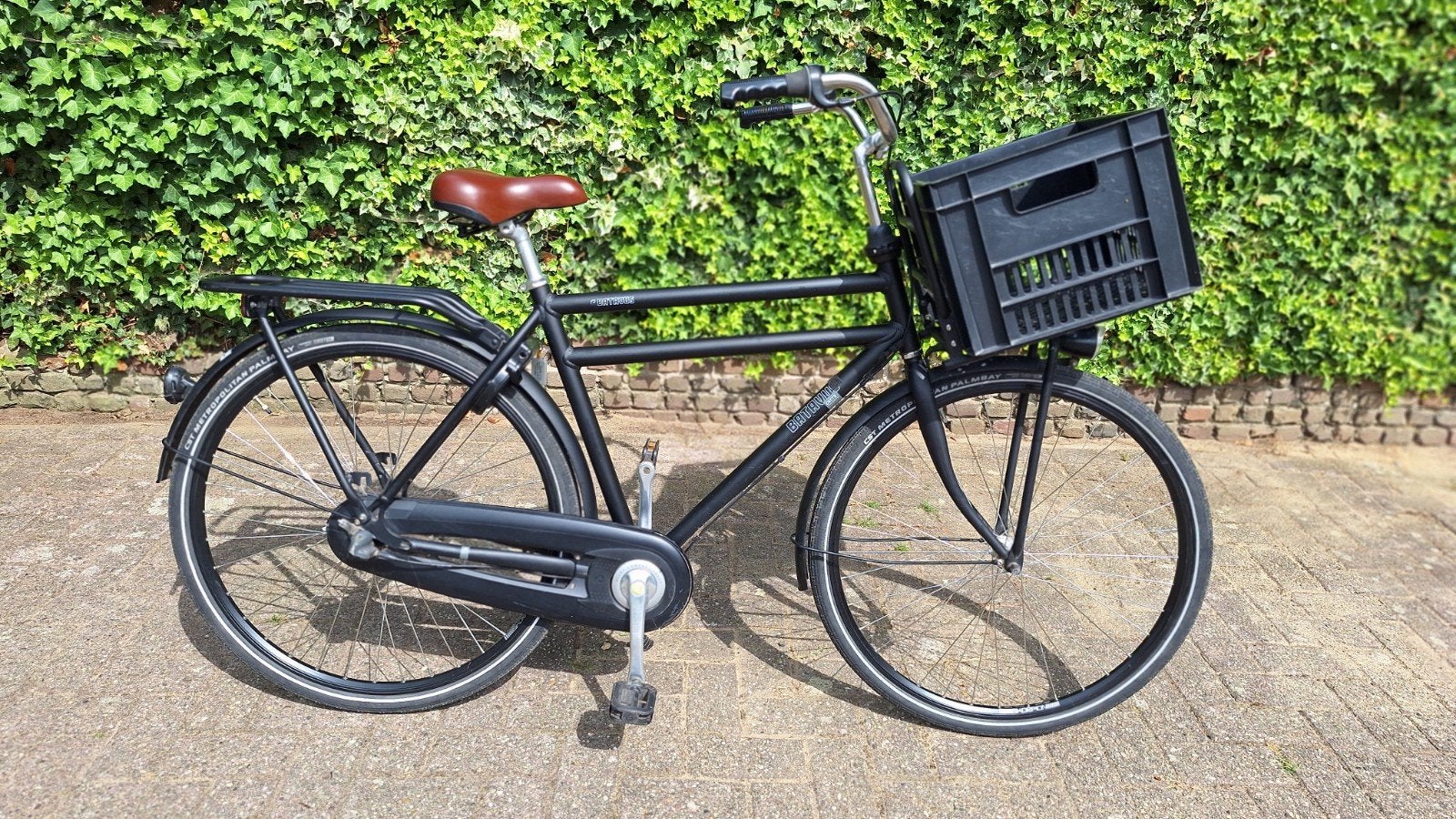 Batavus CNCTD 28 inch heren transportfiets 3 versnellingen, Fietsen en Brommers, Ophalen, Terugtraprem, Versnellingen, Batavus