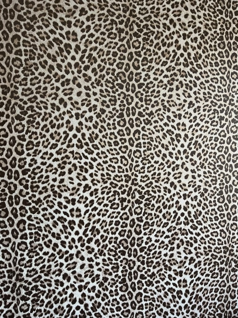 Behang panterprint Philipp Plein - losse stukken, Ophalen, Overige merken, Zwart, Dieren