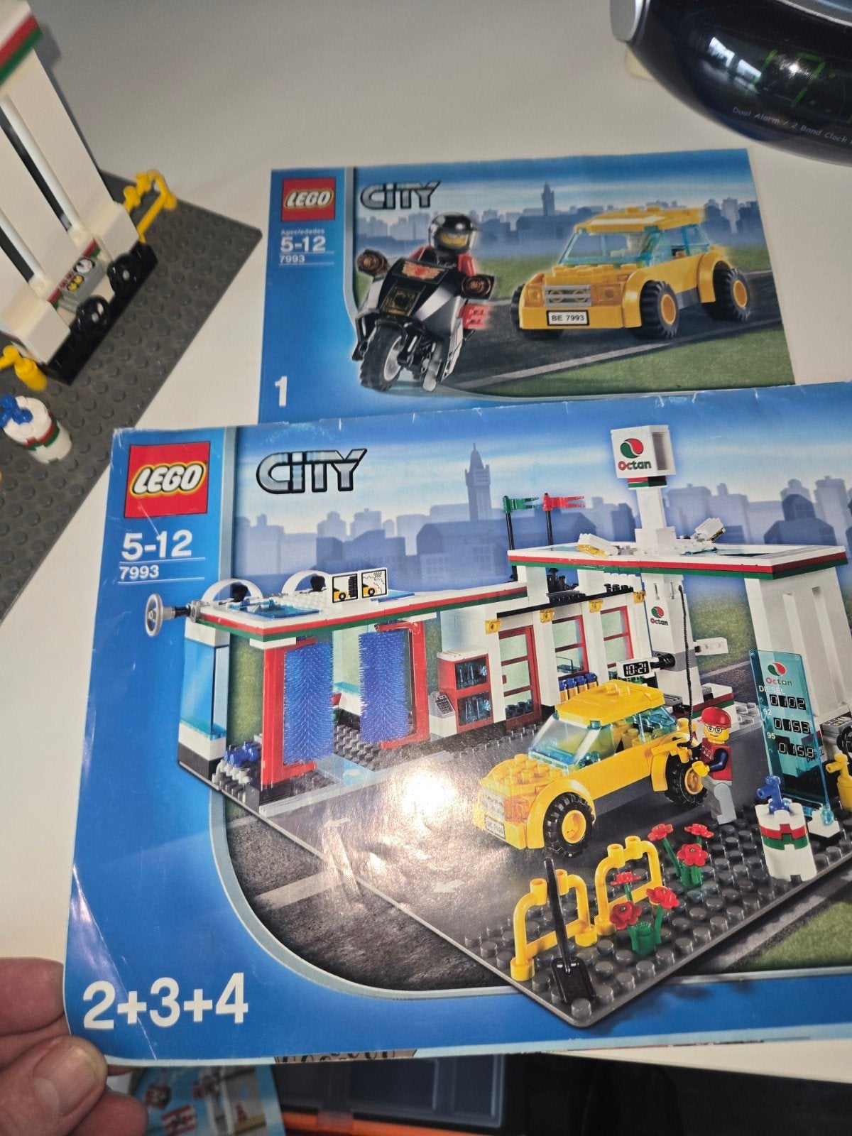 Lego City 7993 Tankstation met Wasstraat, Ophalen of Verzenden, Zo goed als nieuw, Overige merken