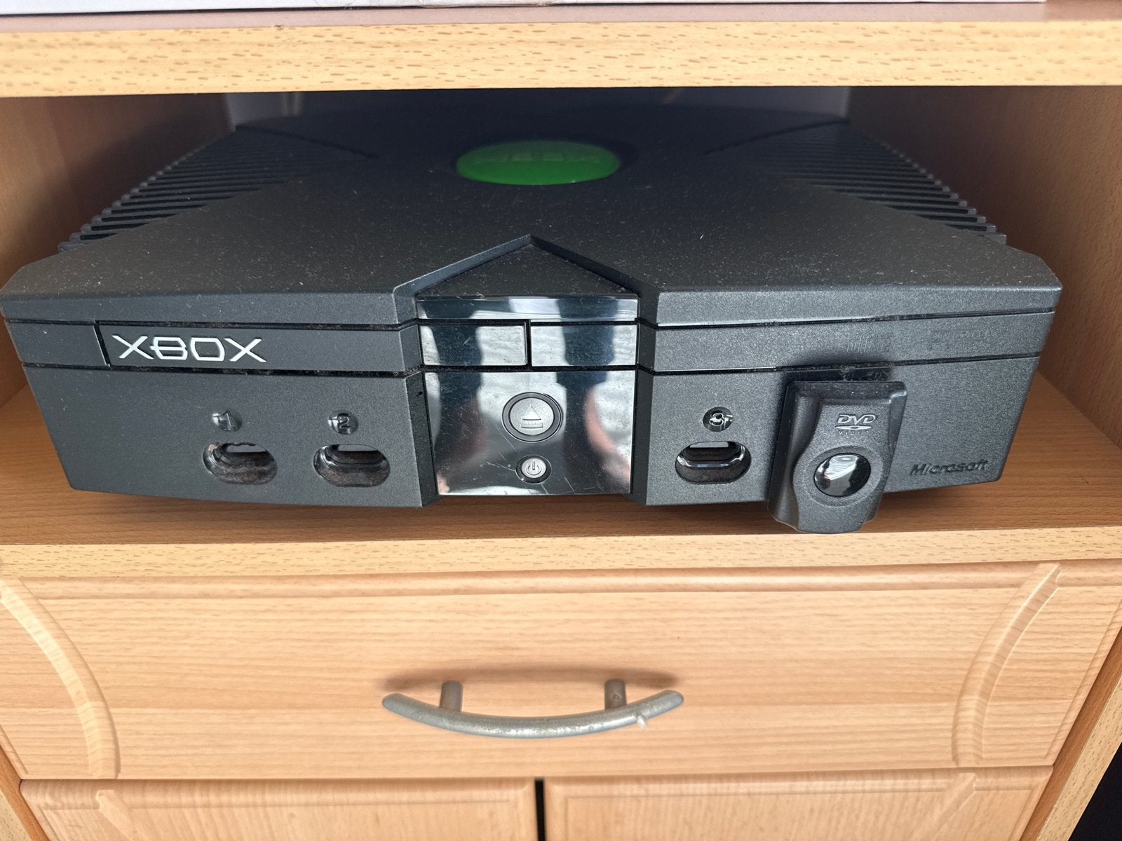 Originele Xbox Classic Console - Zwart, Spelcomputers en Games, Ophalen of Verzenden, Gebruikt, Zonder controller
