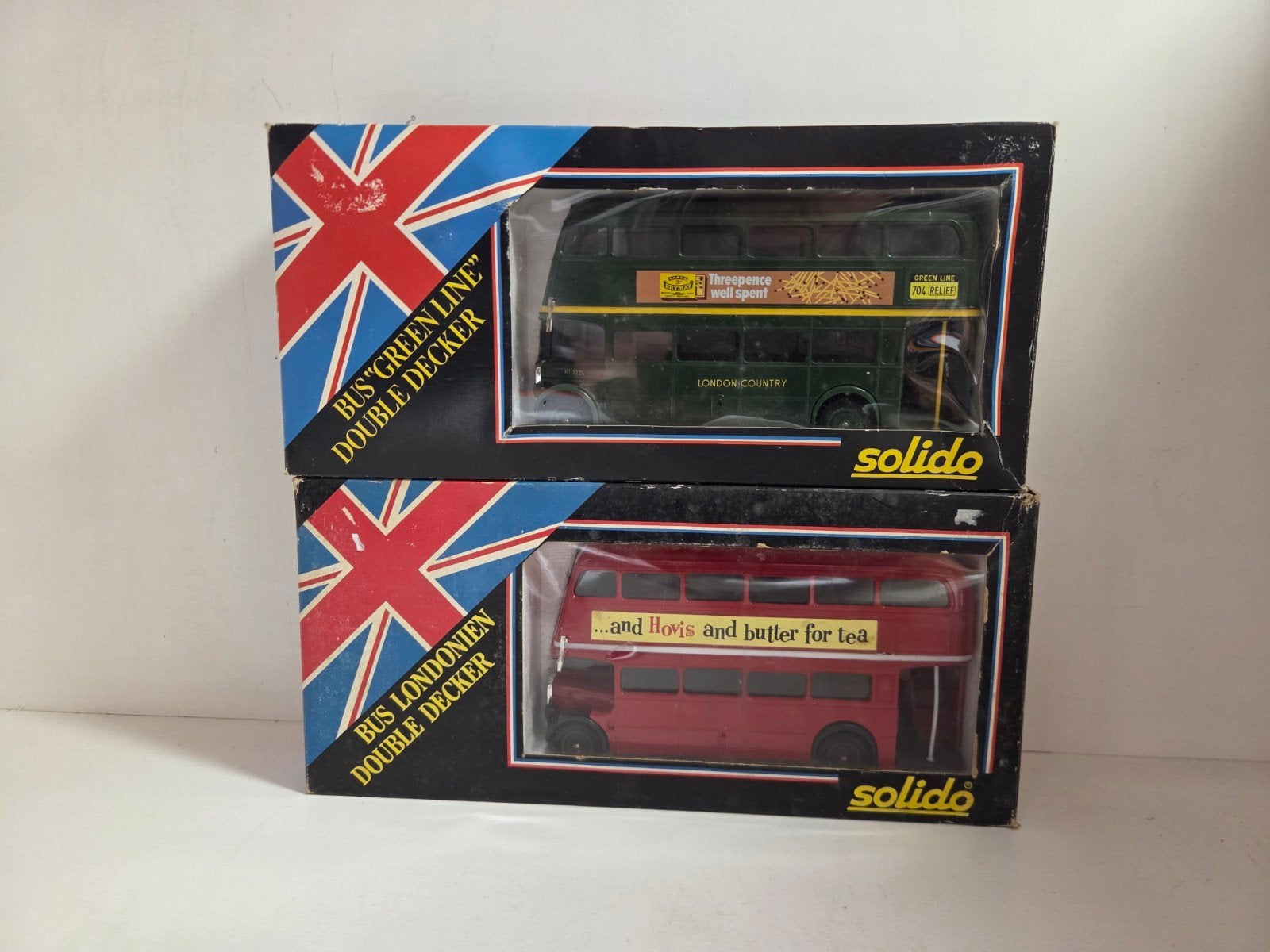 Solido Engels bussen 1:43 nieuw, Hobby en Vrije tijd, Modelauto's | 1:43, Auto, Nieuw, Ophalen of Verzenden, .