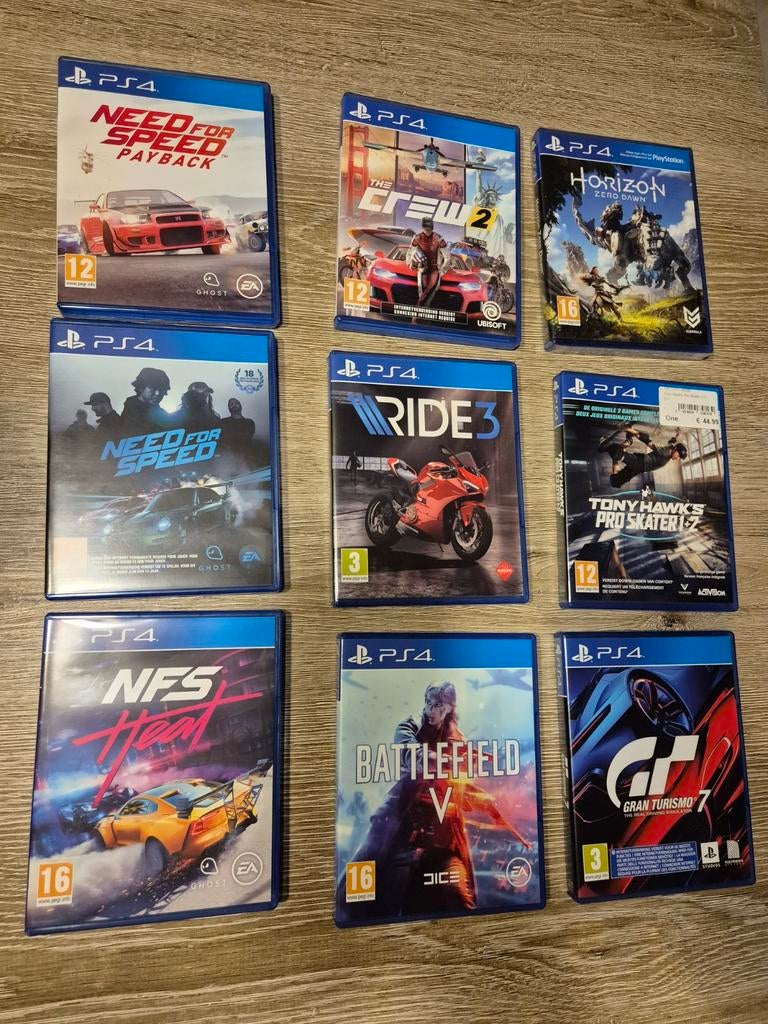 PlayStation 4 games/ spellen, Spelcomputers en Games, Games | Sony PlayStation 4, Zo goed als nieuw, Racen en Vliegen, 1 speler