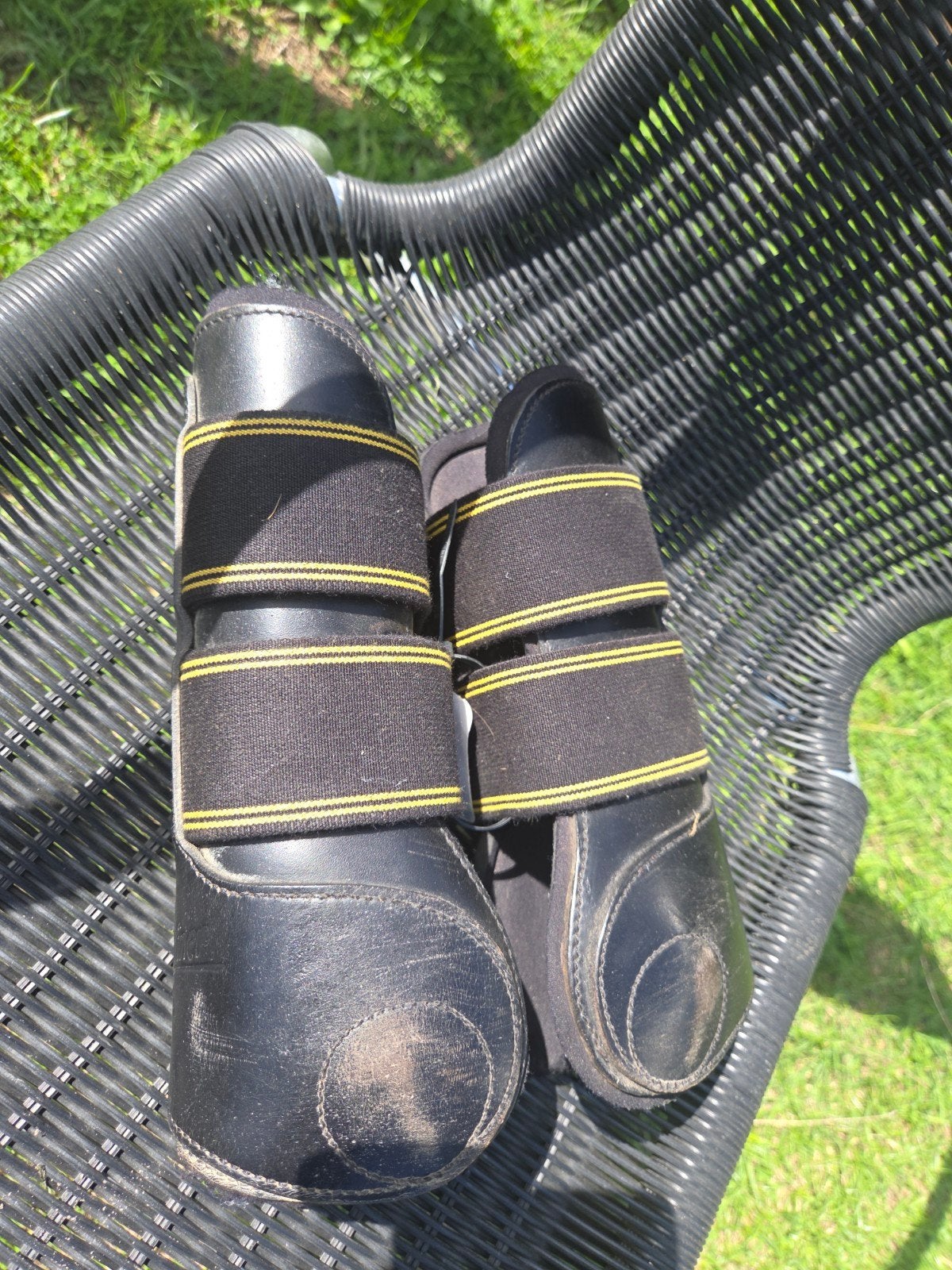 Leg trainers FULL verzwaarde peesbeschermers beenbeschermers, Dieren en Toebehoren, Verzenden, Zo goed als nieuw