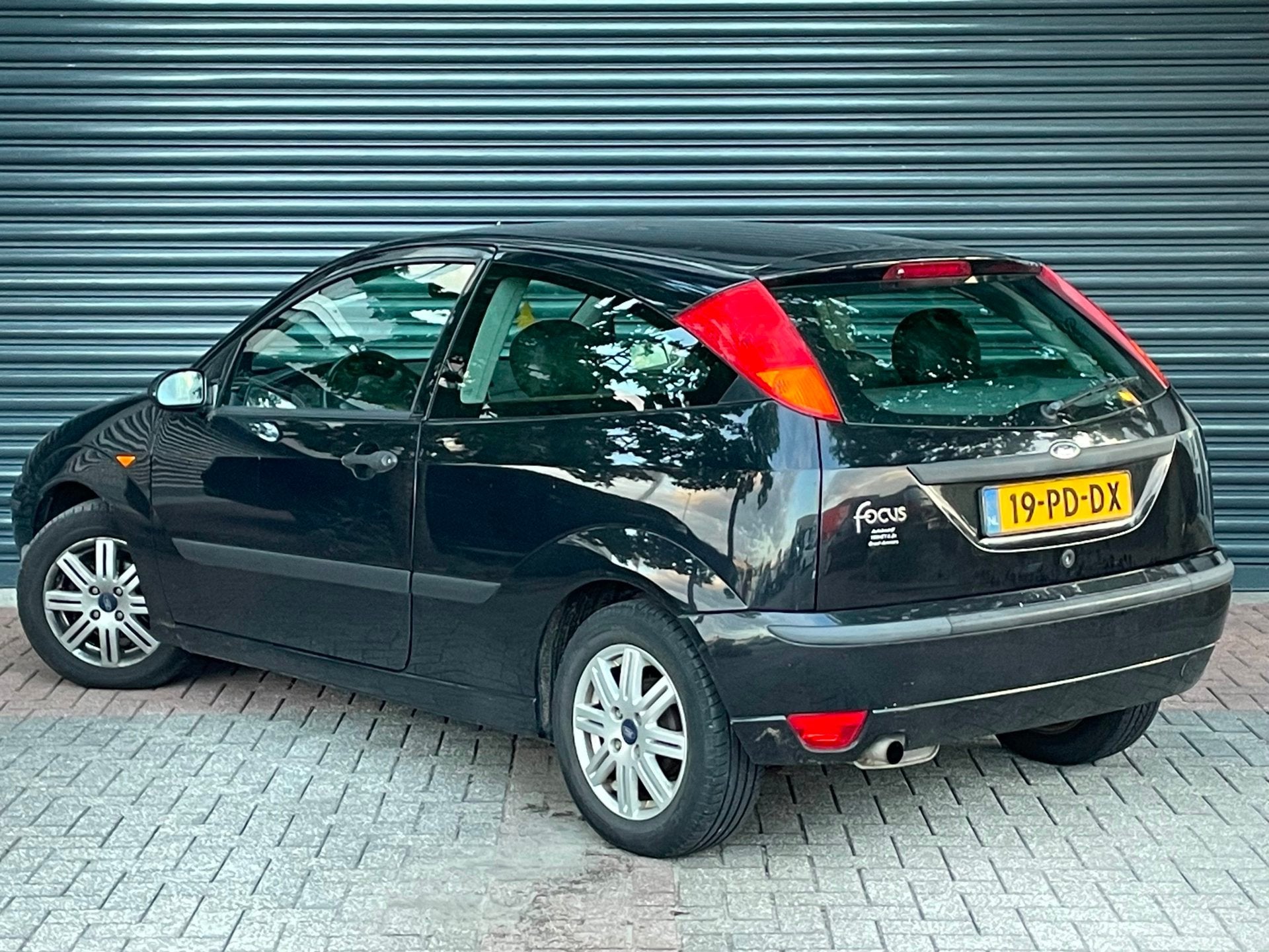 Ford Focus 1.6-16V Futura Leder | Airco | Elektr ramen | Rij, Auto's, 1596 cc, Zwart, 4 cilinders, Handgeschakeld