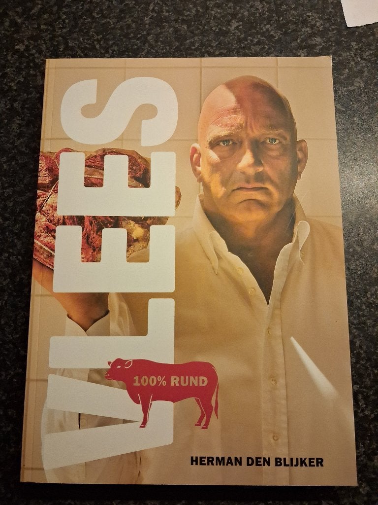 Kookboek van Herman den Blijker VLEES, Boeken, Kookboeken, Ophalen of Verzenden, Zo goed als nieuw, Nederland en België