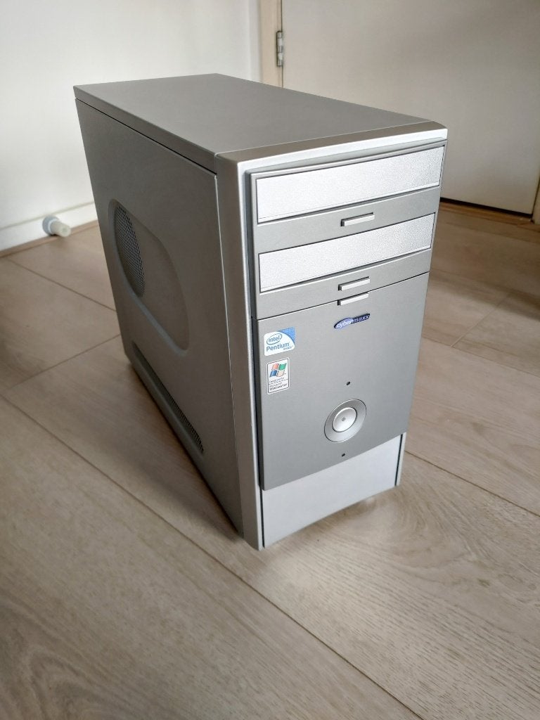 Cybermaxx MicroATX Retro behuizing, Computers en Software, Ophalen of Verzenden