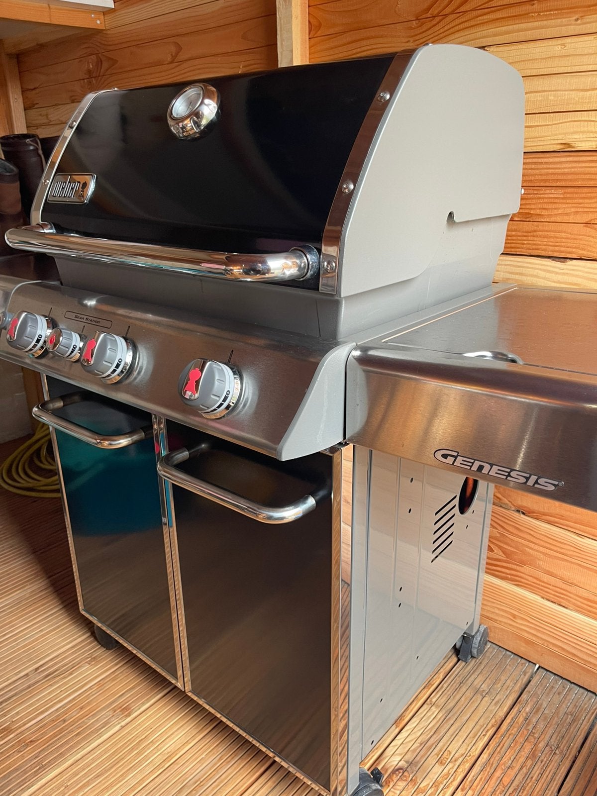 Weber Gas BBQ Genesis winkel prijs 1495 euro, Ophalen, Zo goed als nieuw, WEBER BBQ