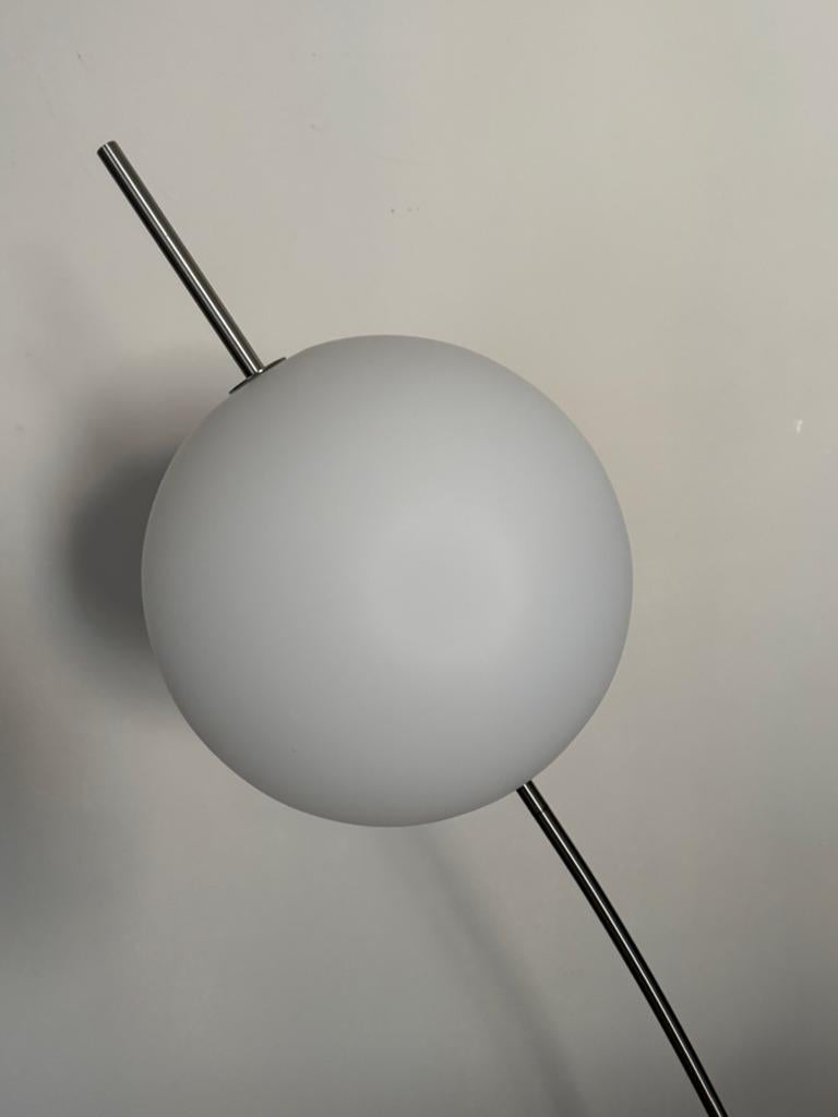 Glazen bol lamp, Ophalen, Zo goed als nieuw, Glas, Minder dan 100 cm