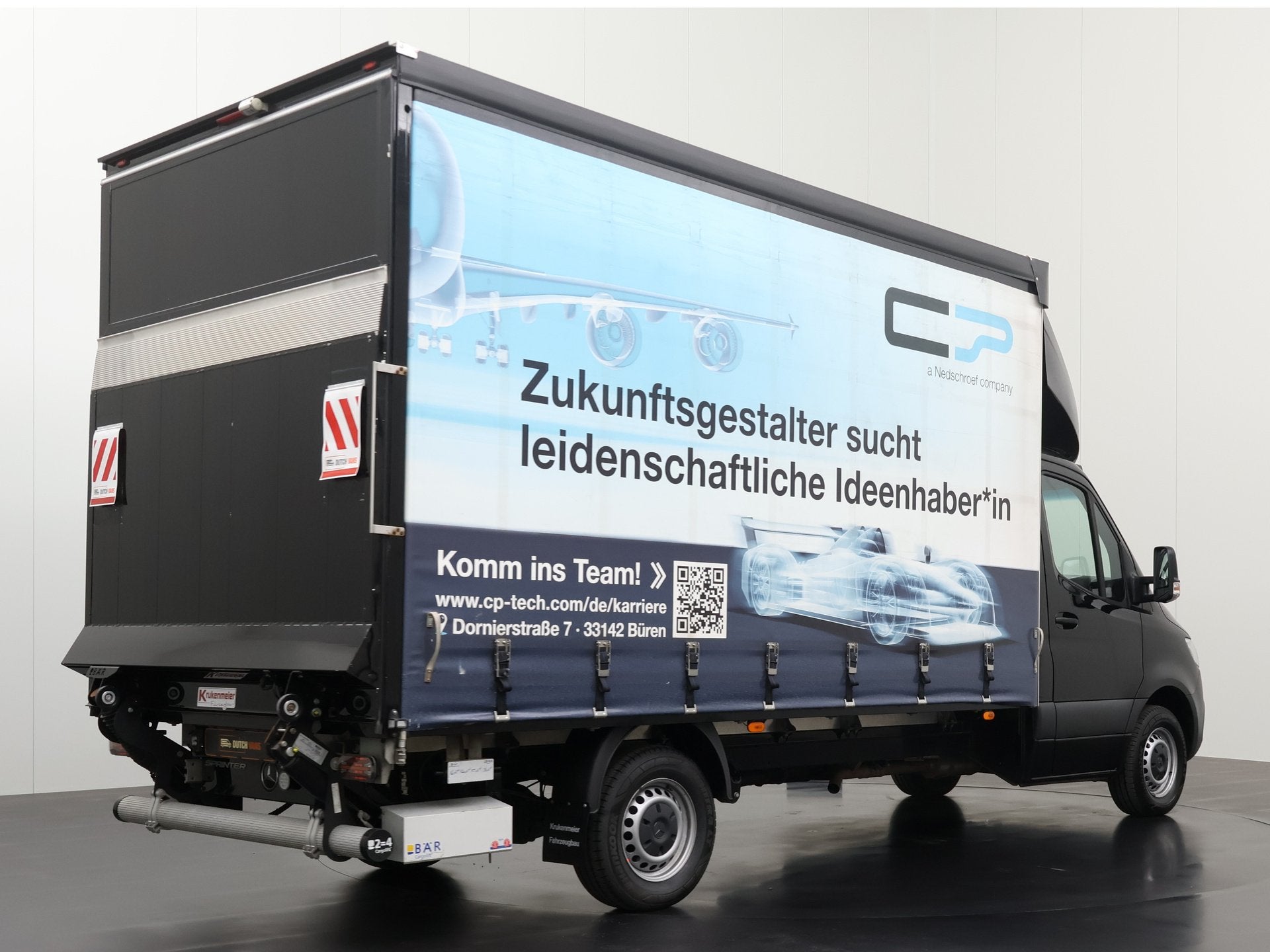 Mercedes-Benz Sprinter 317CDI Automaat Bakwagen+Laadklep | S, Automaat, Gebruikt, 2000 kg, Zwart