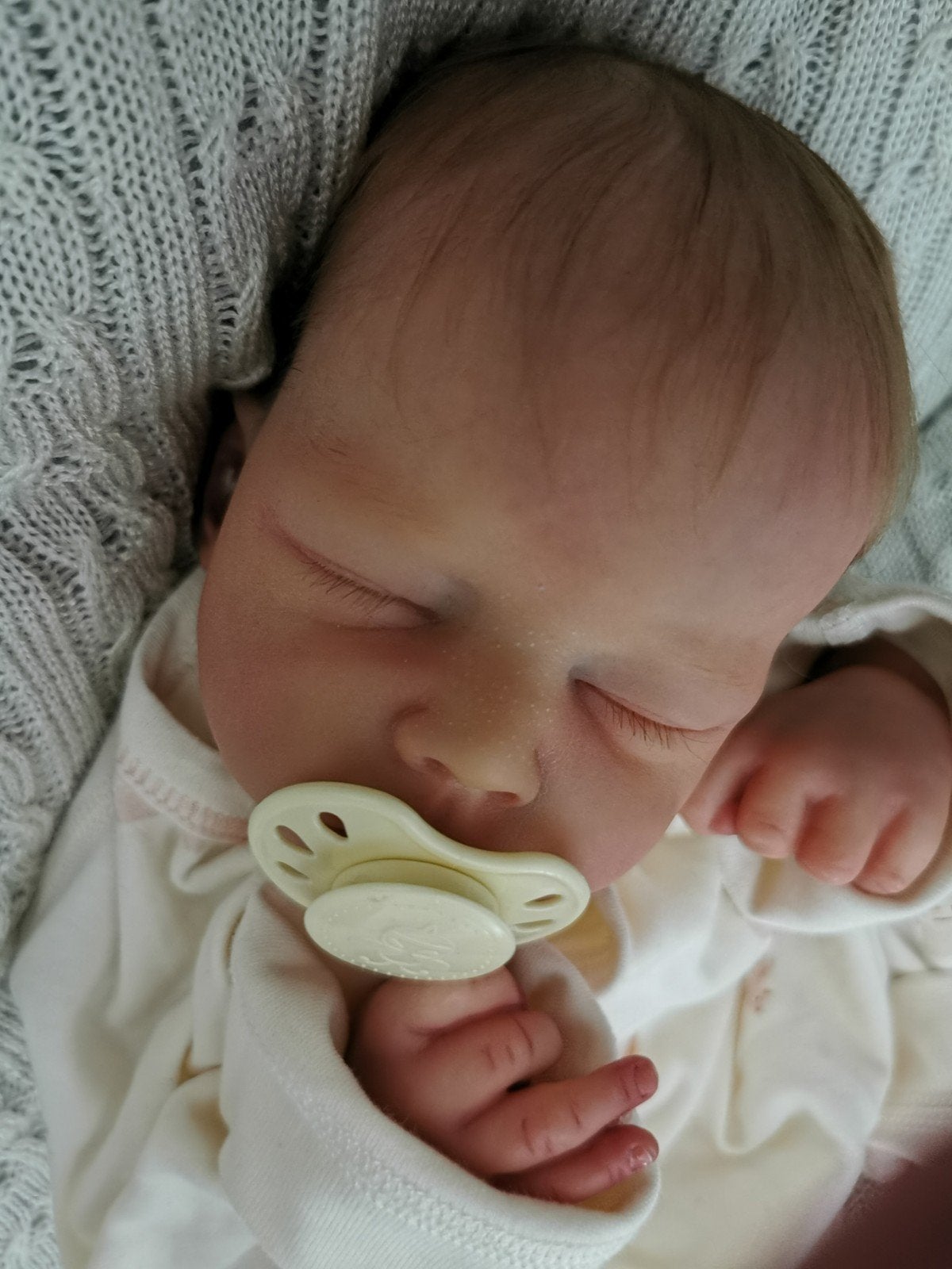 Reborn baby * Mathilda *, Ophalen of Verzenden, Nieuw, Babypop, Levensecht of Reborn