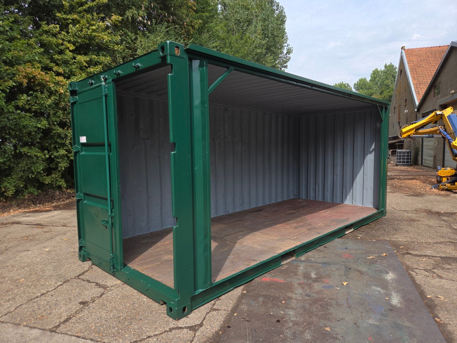20 ft schuilstal/doorloopstal container, Verzenden