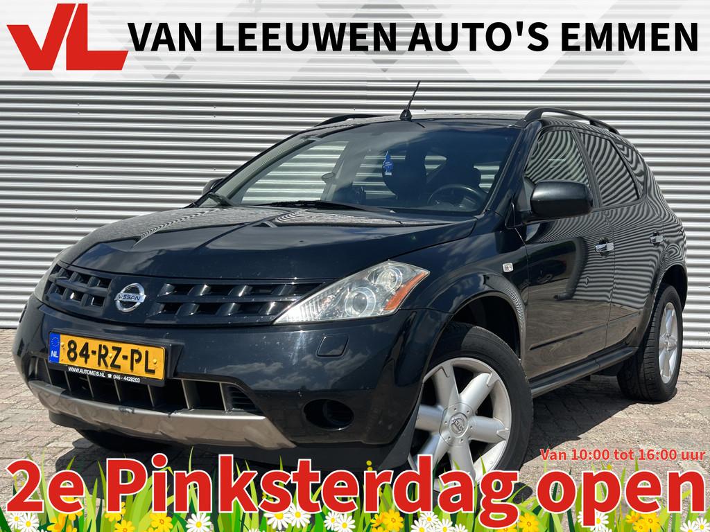 Nissan Murano 3.5 V6 | Nieuw Binnen! | Zo Mee | Leer | APK 1, Automaat, Gebruikt, Zwart, Murano