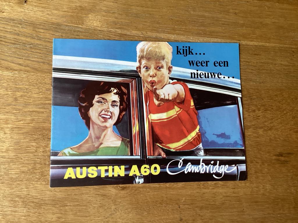 Originele Austin A60 Cambridge brochure, Ophalen of Verzenden, Zo goed als nieuw, Overige merken