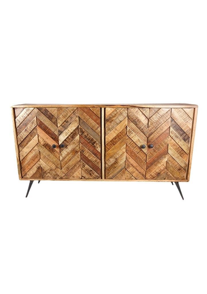 OHNO Furniture Styles Dressoir - Zwart, Niet ingevuld, Met deur(en), Niet ingevuld, Nieuw
