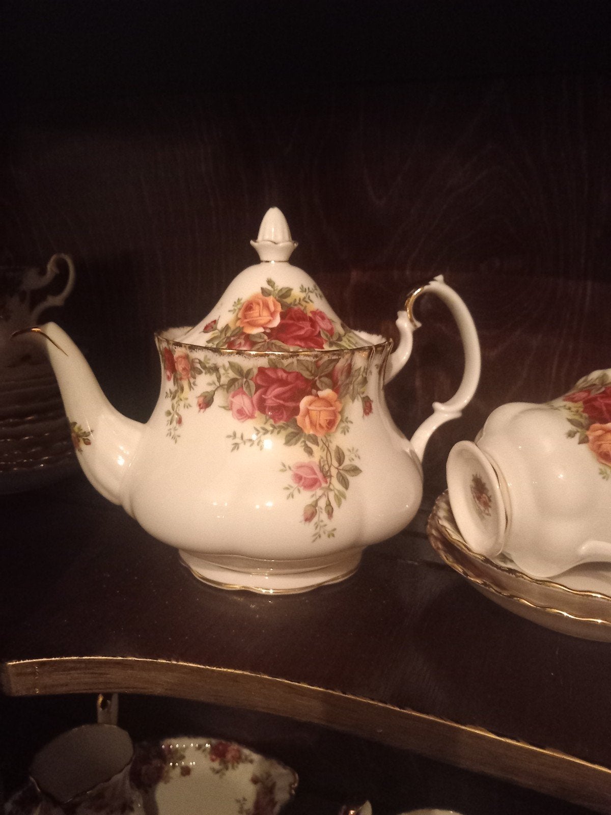 Royal albert country rose, Ophalen