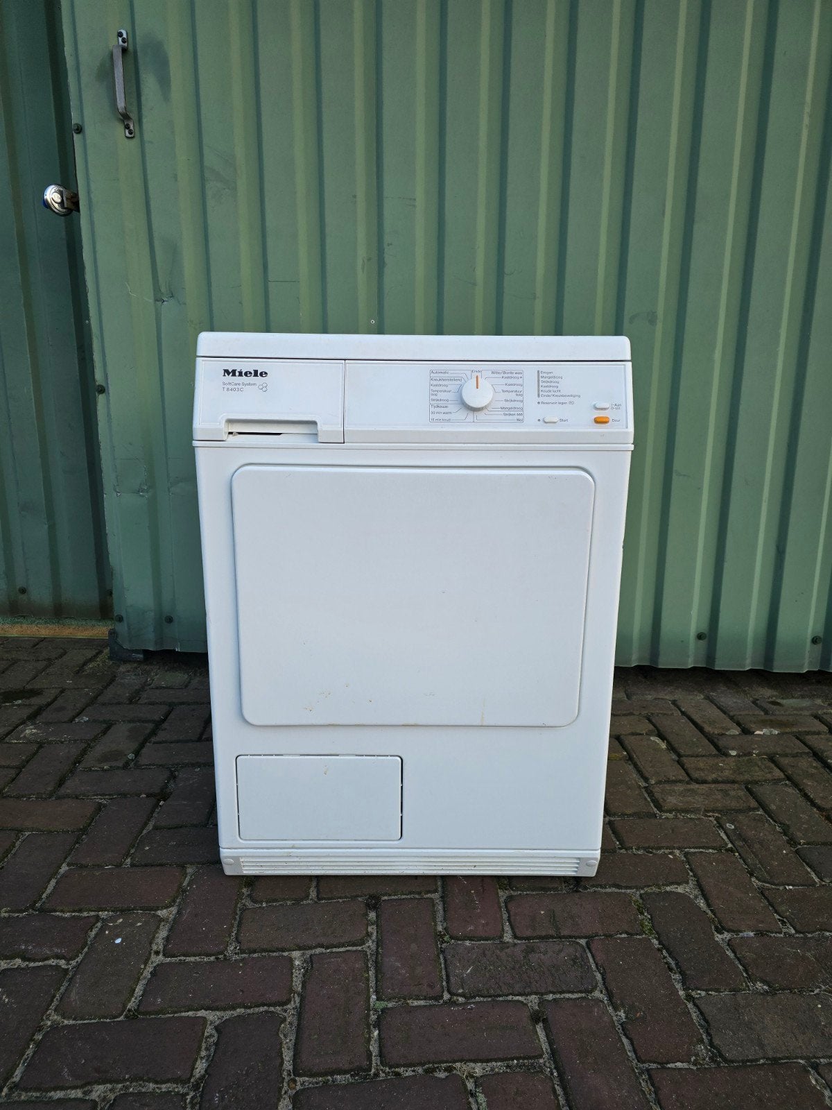 Miele SoftCare System T 8403 C Condensdroger 7 kilo, 6 tot 8 kg, Gebruikt, Anti-kreukfase, Ophalen of Verzenden