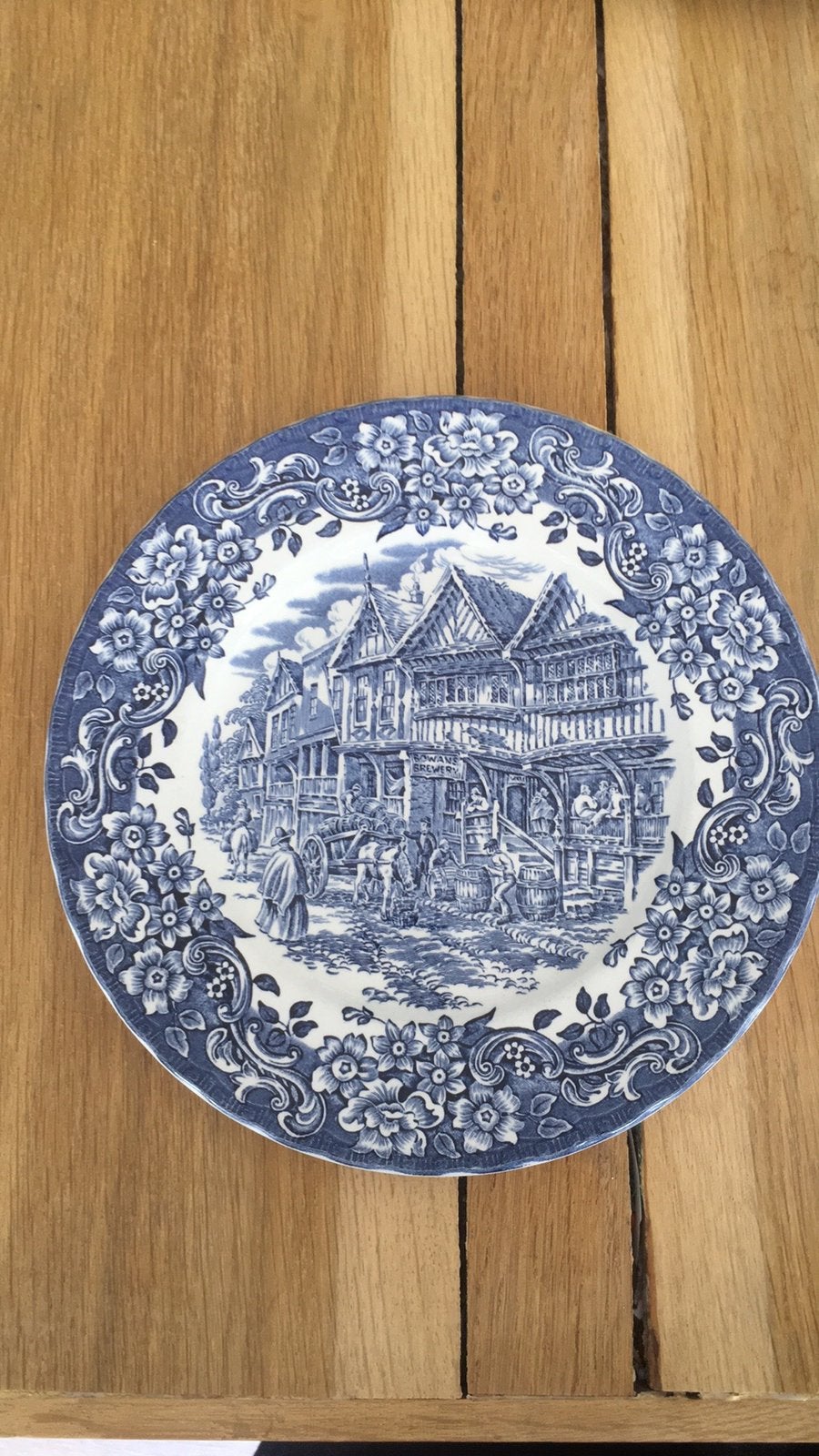 Engels Wandbord Ironstone, Ophalen of Verzenden