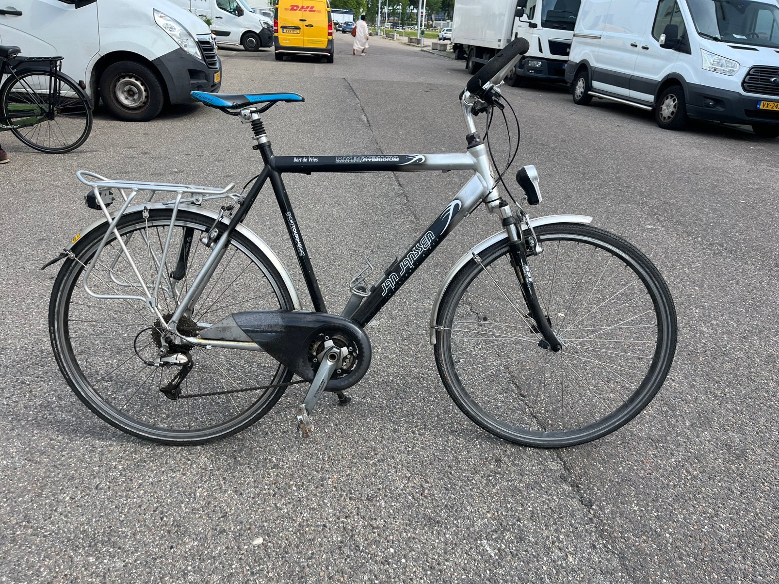 JAN JANSSEN HYBRIDIUM (TREK & CORTINA), Ophalen, Gebruikt, Meer dan 20 versnellingen, Overige merken