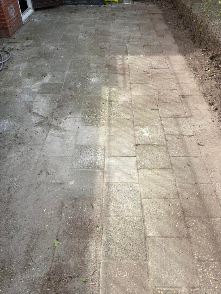 Stoeptegels 30 x 30.  Circa 40m2. Gratis af te halen, Tuin en Terras, Tegels en Klinkers, Ophalen, Zo goed als nieuw, Beton, Terrastegels