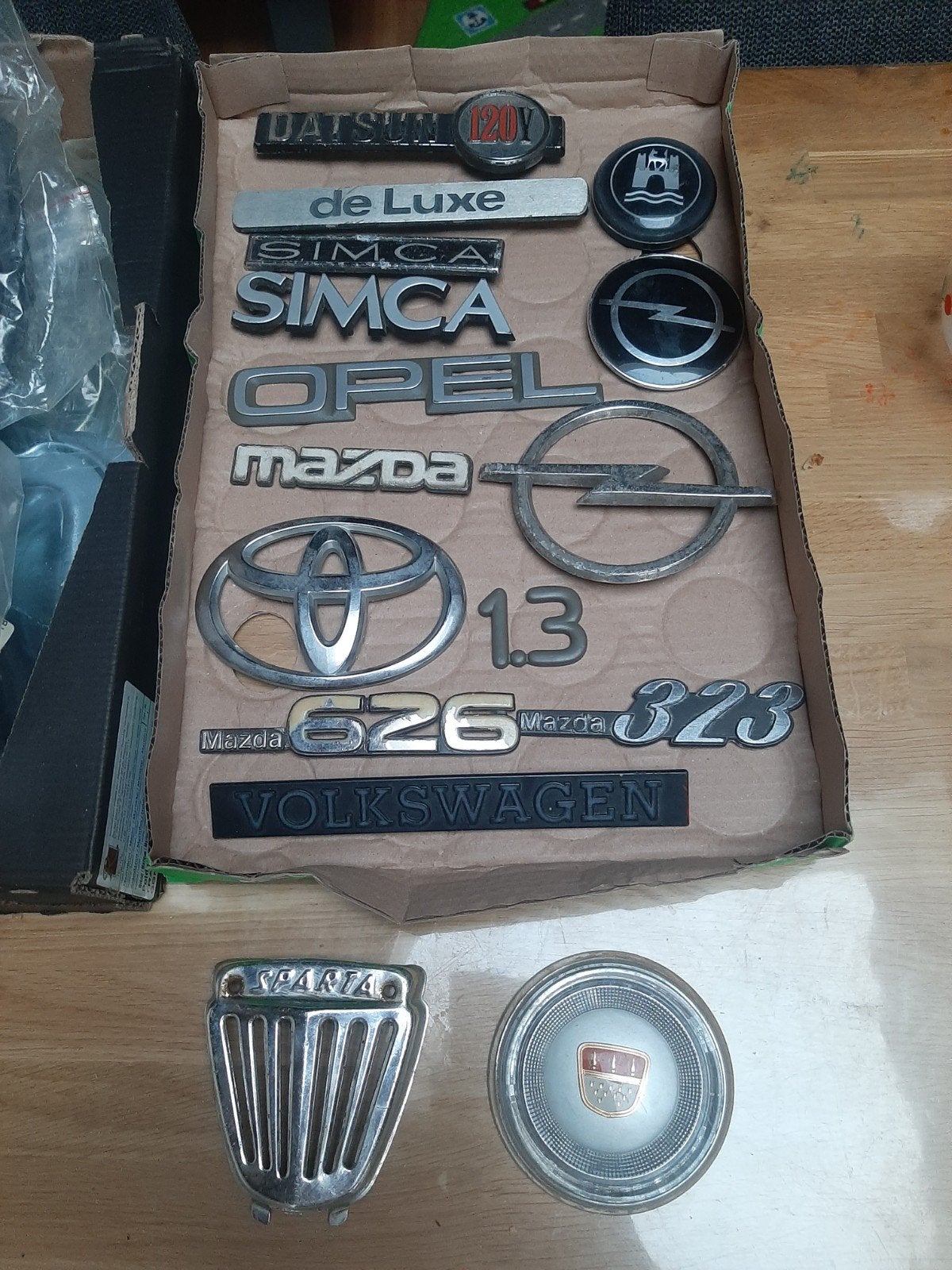 Auto emblemen, Auto-onderdelen, Ophalen of Verzenden, Gebruikt, Opel
