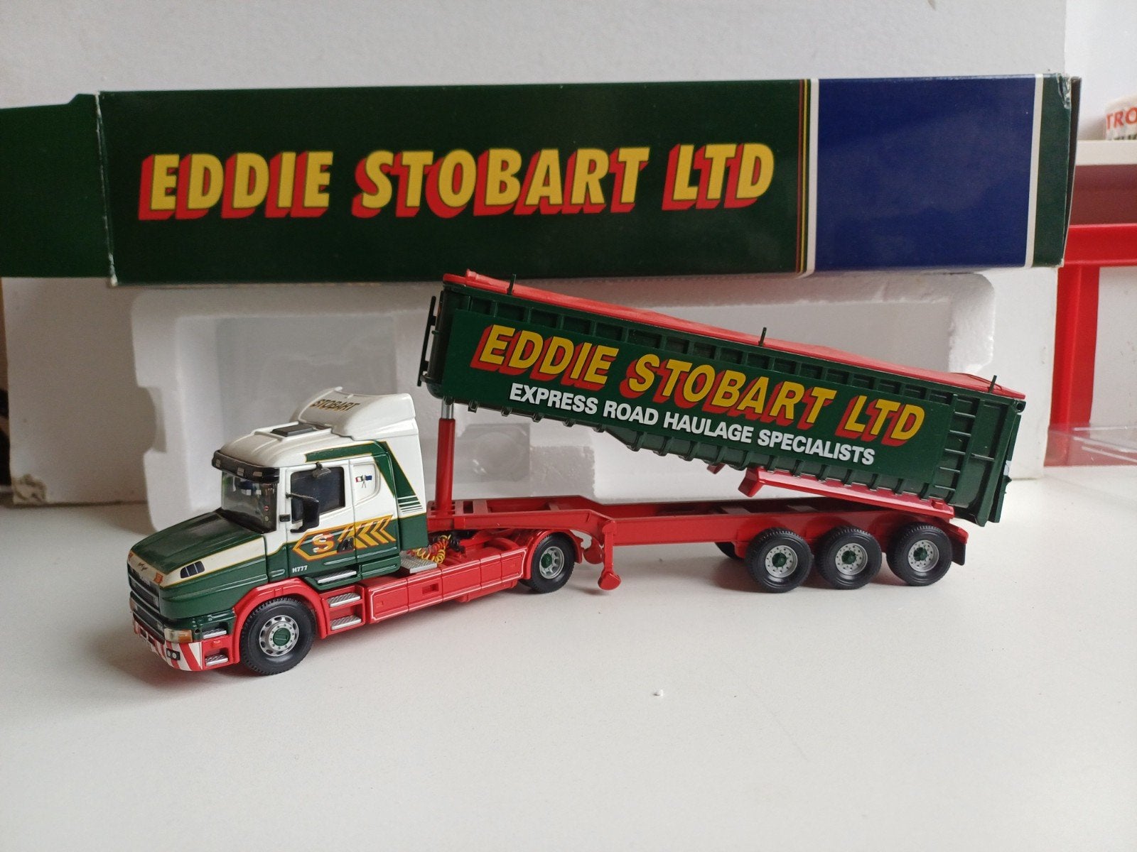 Scania T cab Eddie Stobart Gorgi 1:50, Ophalen of Verzenden, Bus of Vrachtwagen, Overige merken