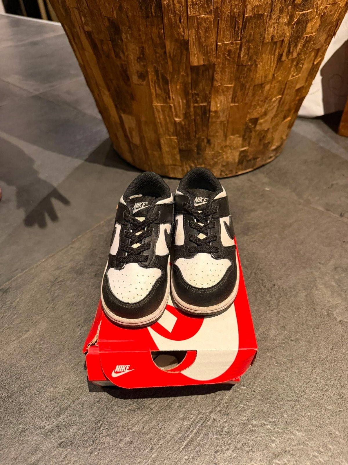 Nike Panda Dunk Low baby sneakers maat 19,5, Jongen of Meisje, Schoenen, Nieuw, Ophalen of Verzenden