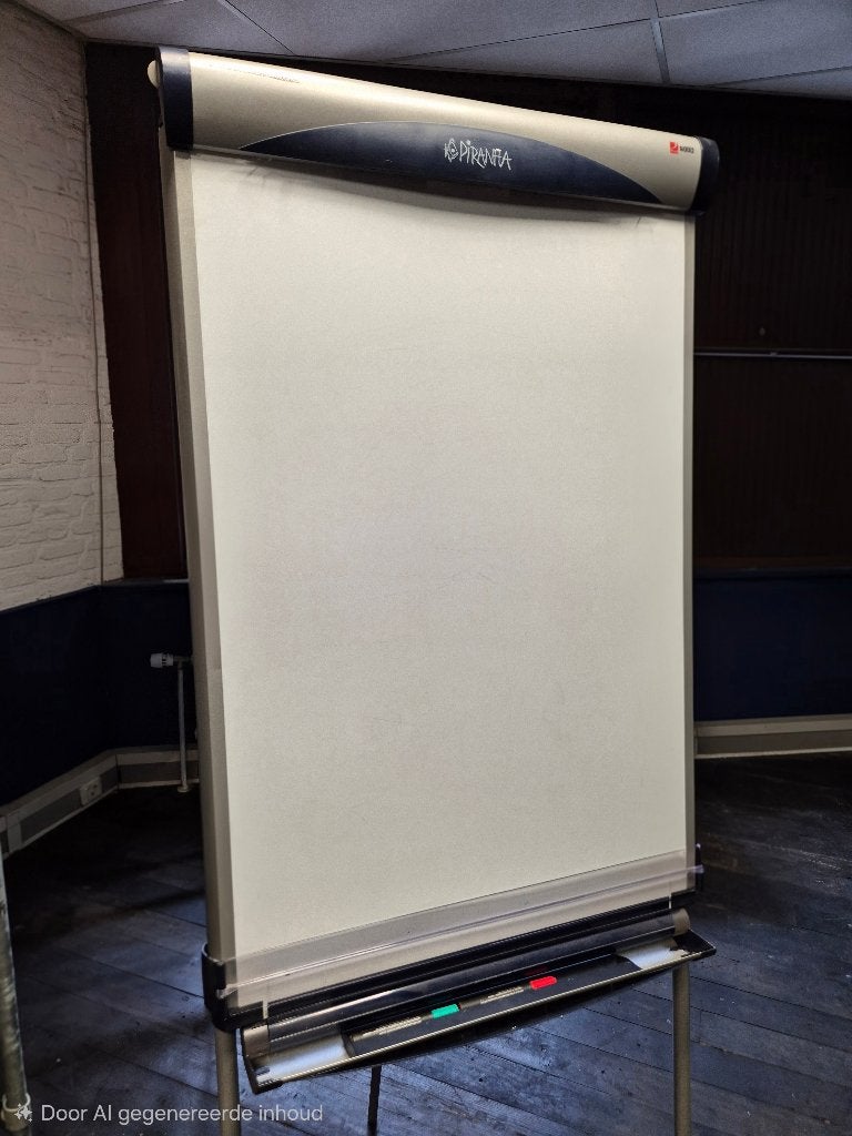 Nobo Piranha Flipover / Whiteboard - Magnetisch - 70x100cm, Ophalen, Zo goed als nieuw, Magneetbord
