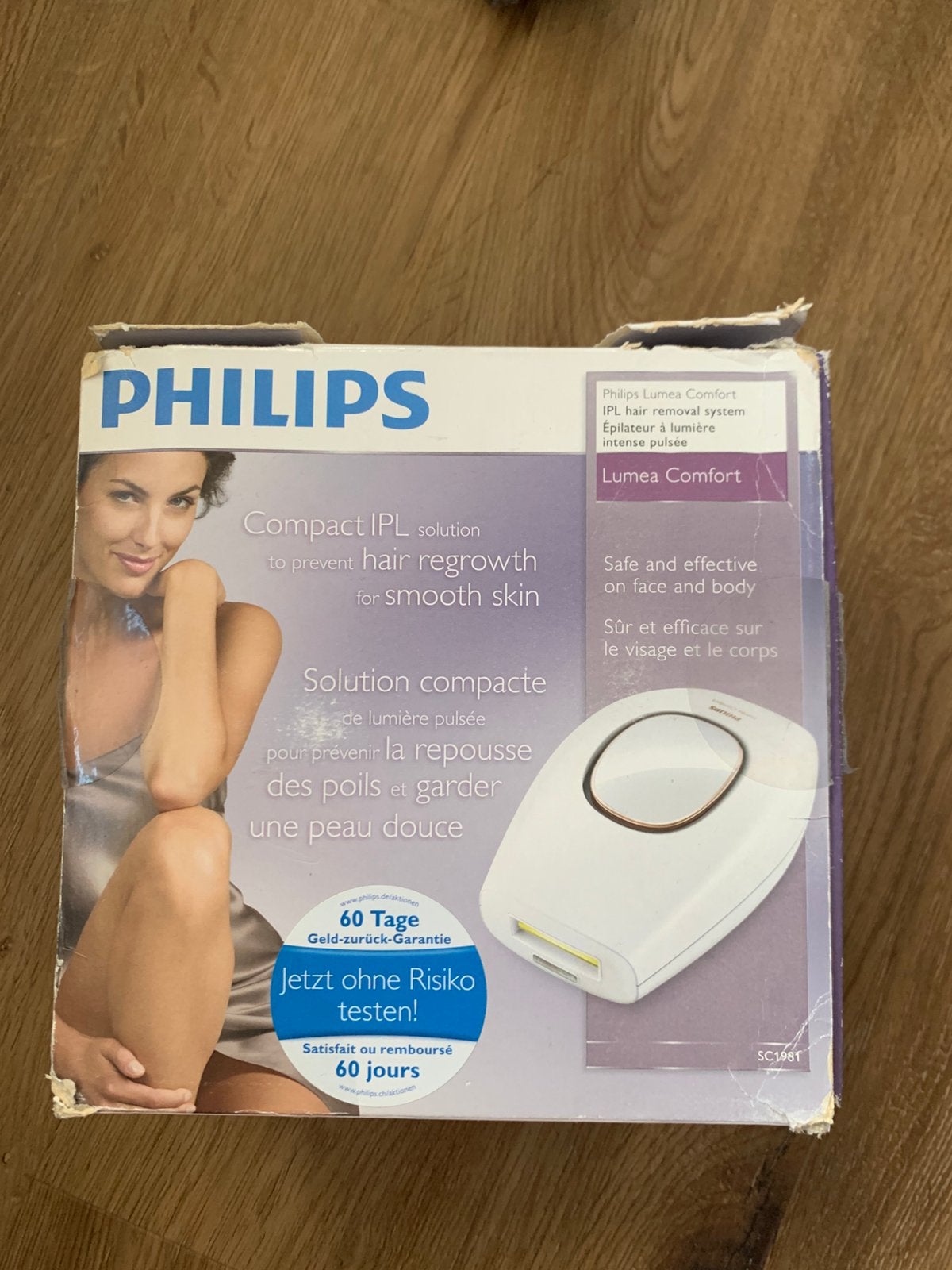 Philips Lumea Comfort - IPL hair removal system, Ophalen of Verzenden, Gebruikt, Overige typen