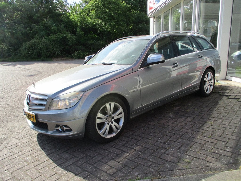 Mercedes-Benz C-Klasse Estate 200 K Avantgarde Automaat!, Automaat, Achterwielaandrijving, Zwart, 4 cilinders