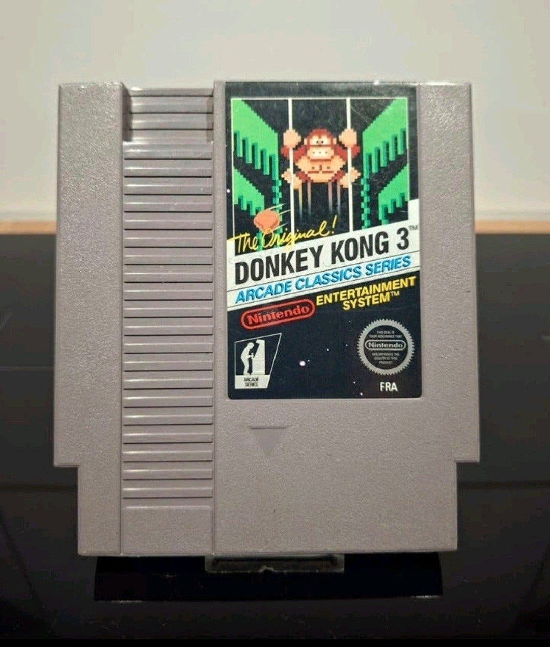 Donkey Kong 3 - Nintendo NES (PAL), Spelcomputers en Games, Games | Nintendo NES, Gebruikt, 1 speler, Ophalen of Verzenden, Vanaf 3 jaar