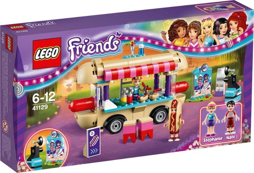 41129 Lego Friends Pretpark Hotdogwagen NIEUW IN DOOS, Nieuw, Ophalen of Verzenden, Complete set, Compleet