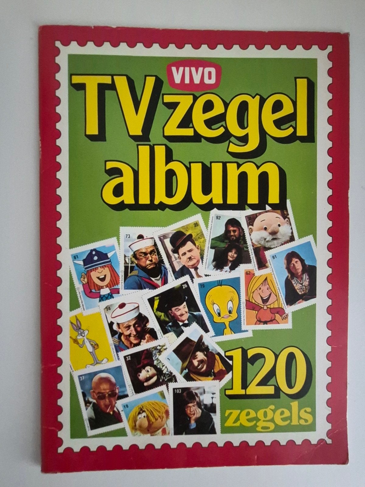 vivo tv zegel album compleet 1976, Ophalen of Verzenden, Gebruikt, Overige typen