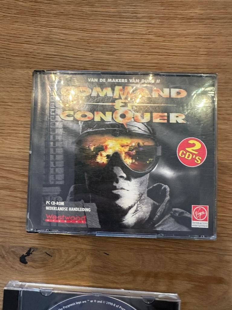 Command & Conquer PC CD-ROM - Klassieke RTS Game (2 CD's), Spelcomputers en Games, Games | Pc, Gebruikt, Strategie en Constructie