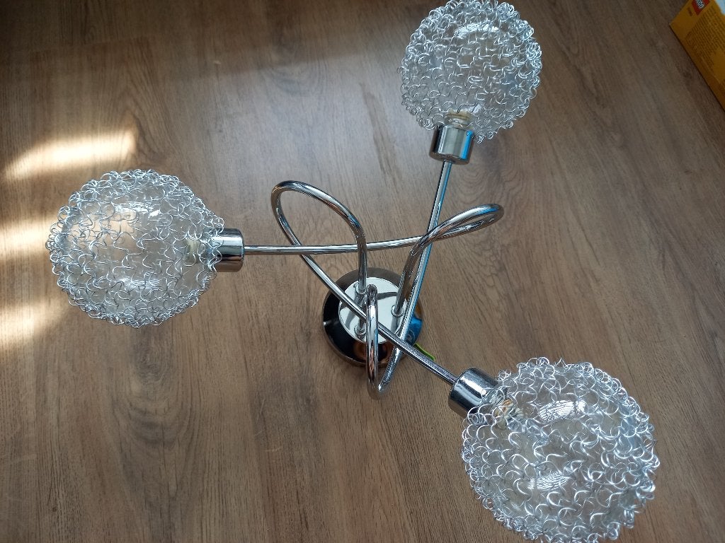 Plafondlamp Ticino, Ophalen of Verzenden, Zo goed als nieuw, Metaal