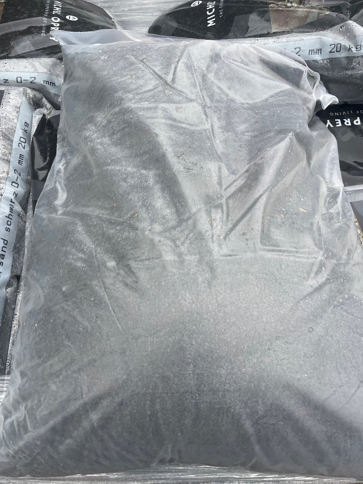 Brekerzand zwart 0-2 mm 20 kg - Michel Oprey, Ophalen of Verzenden, Nieuw, Brekerzand