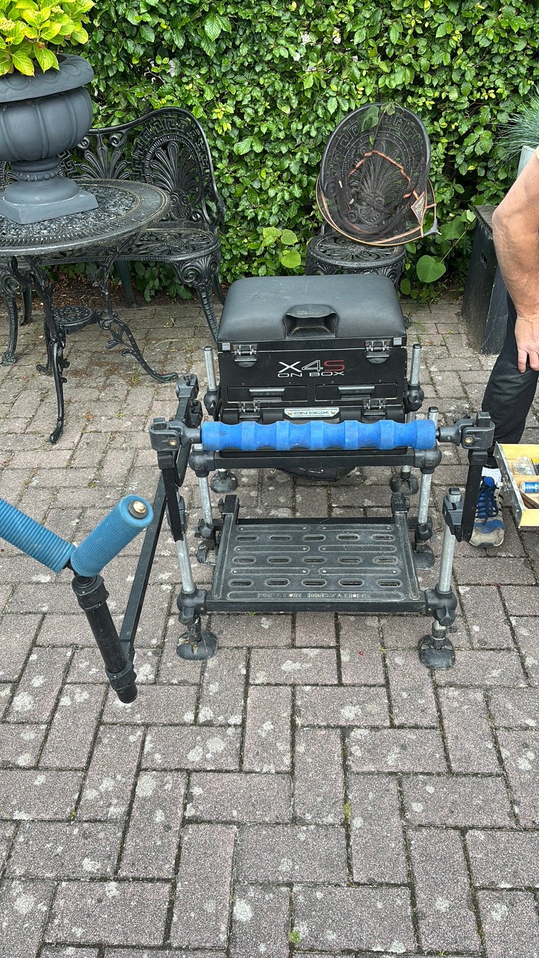 Preston Innovations X4S zitkist met accessoires, Ophalen of Verzenden, Gebruikt, Overige typen