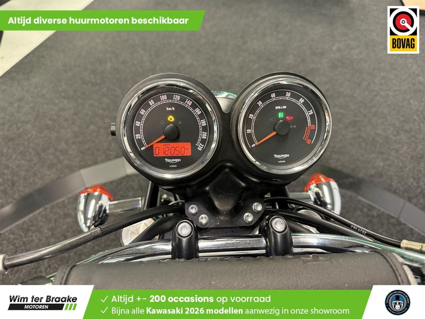 Triumph Scrambler 900 (bj 2012) 12,037 km, Motoren, Motoren | Triumph, 2 cilinders, Motorrijbewijs A, Bedrijf, Onbekend