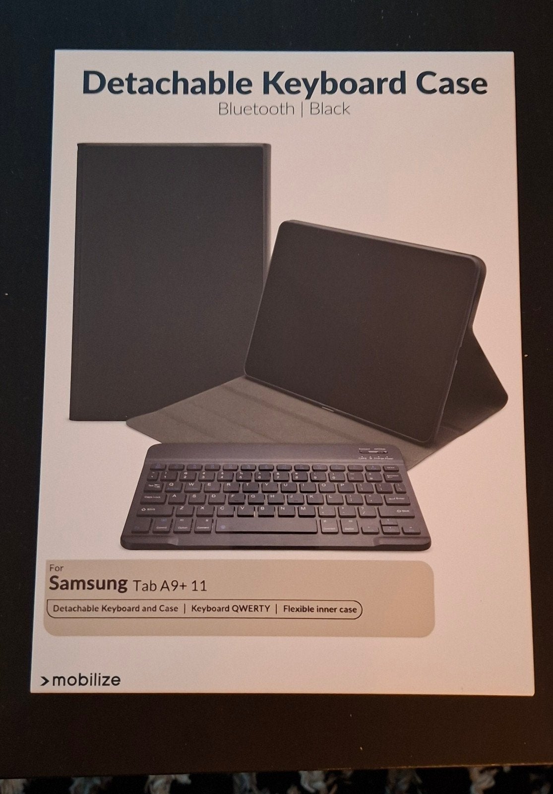 Tablet hoes met toetsenbord, Computers en Software, Tablet-hoezen, 11 inch, Nieuw, Bescherming voor- en achterkant, Ophalen of Verzenden