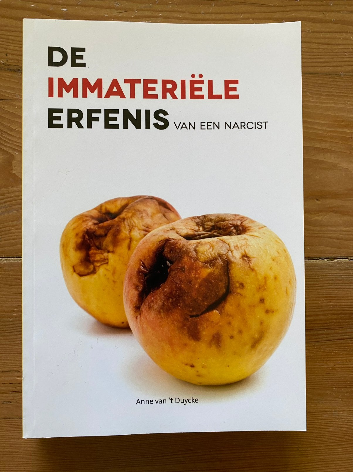 De immateriële erfenis van een narcist - Anne van ‘t Duycke, Ophalen of Verzenden, Gelezen