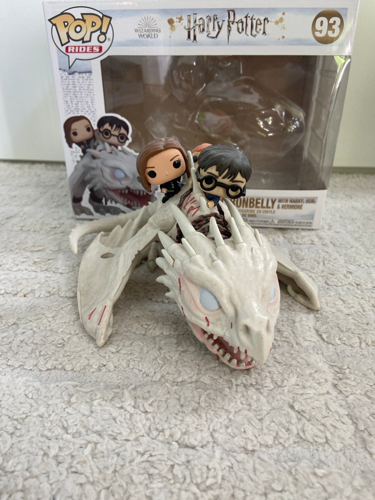Funko Pop! Rides Harry Potter Ukrainian Ironbelly #93, Ophalen of Verzenden, Zo goed als nieuw