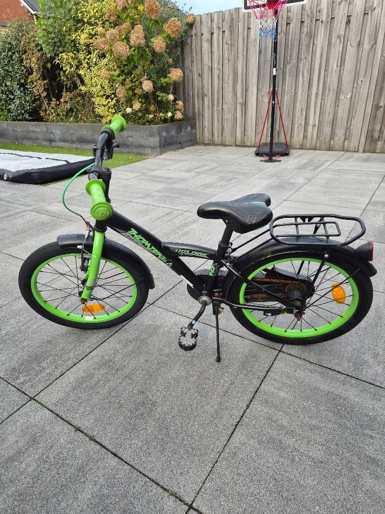 Kinderfiets 16 inch (Volare Thombike) met terugtraprem, Ophalen, Terugtraprem, Gebruikt, THOMBIKE