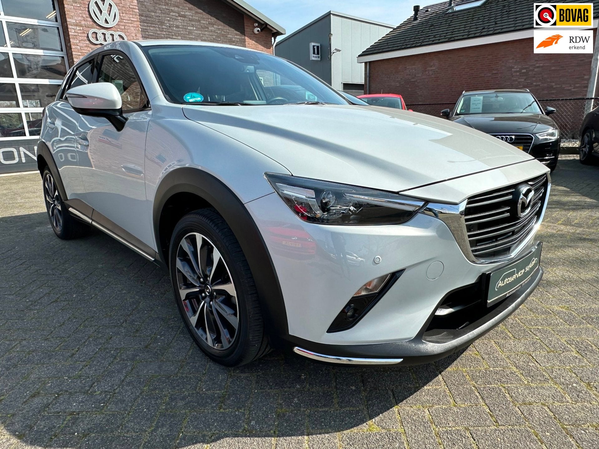 Mazda CX-3 2.0 SkyActiv-GT Automaat. Navigatie. Camera. H-up, Auto's, Stof, Gebruikt, 4 cilinders, 1192 kg