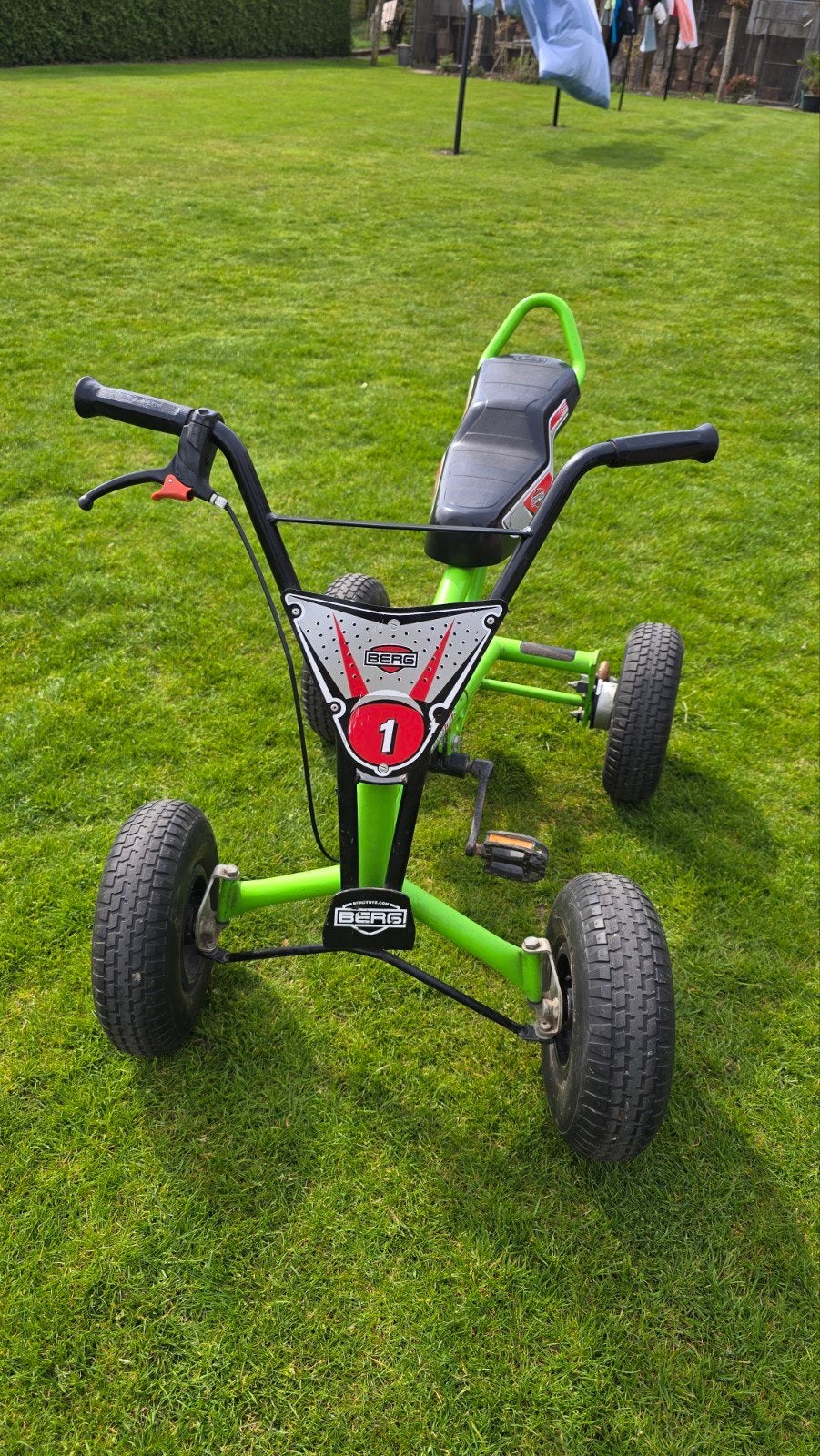 BERG Skelter Freestyler 2WD - Groen, Ophalen, Gebruikt, Berg