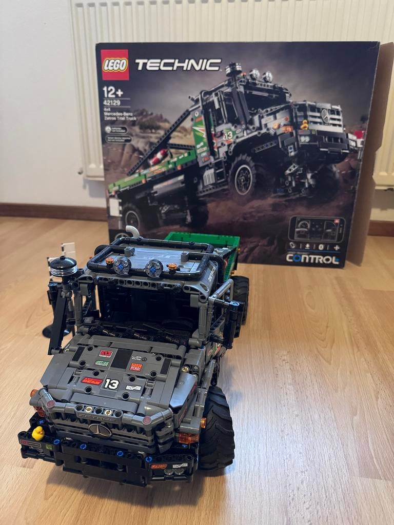 Ruilen: Lego Technic 42129 Mercedes-Benz Zetros Trial Truck, Ophalen, Gebruikt, Complete set, Lego
