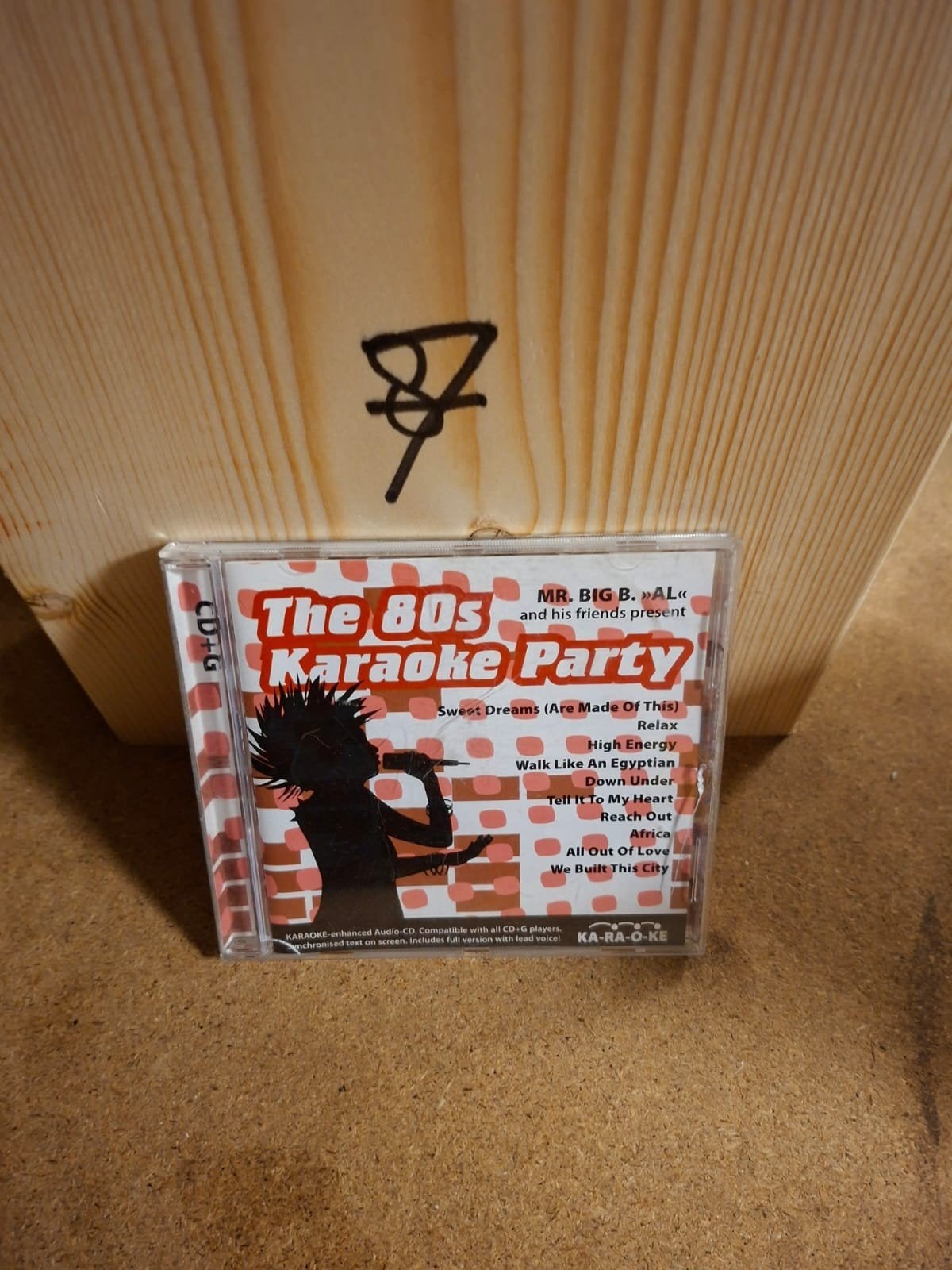 The 80s Karaoke Party CD+G - Diverse Artiesten, Ophalen of Verzenden, Gebruikt, Album, Inclusief doosje