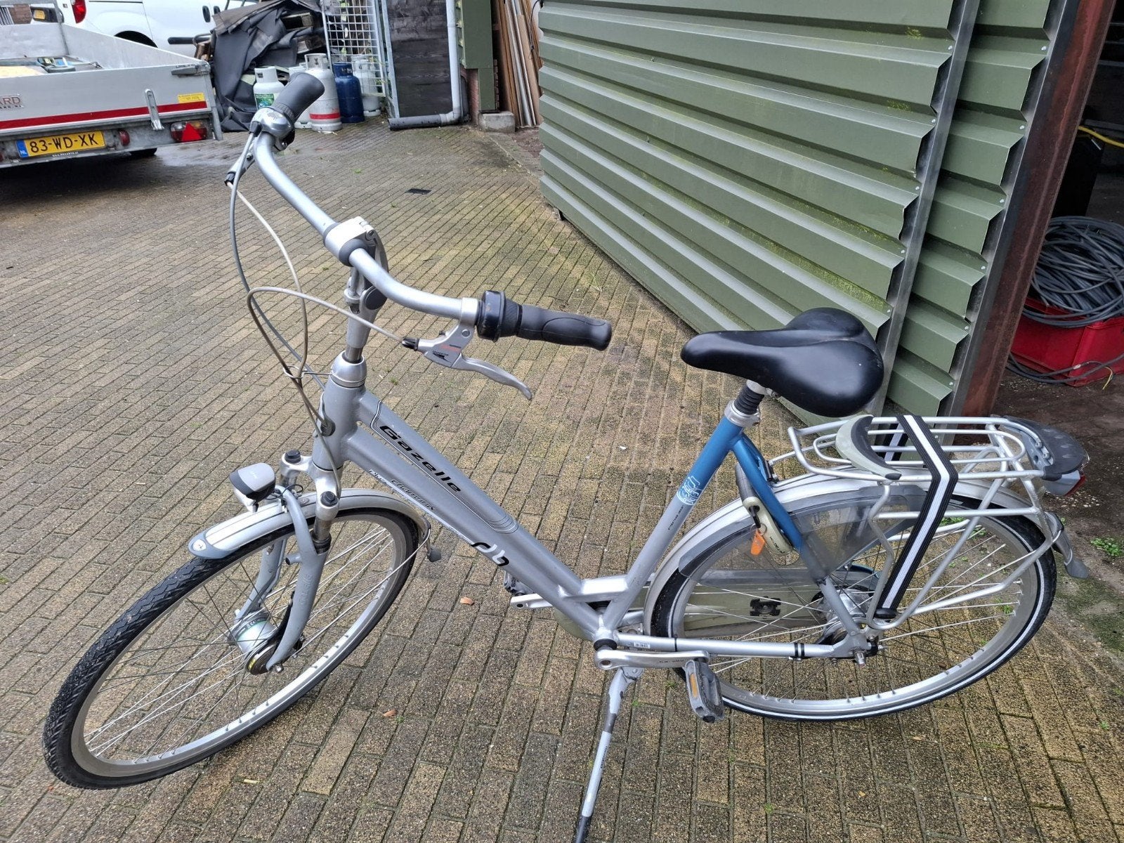 Gazelle Chamonix Plus Damesfiets - Gebruikt, Ophalen, Gebruikt, Velgrem, 47 tot 50 cm