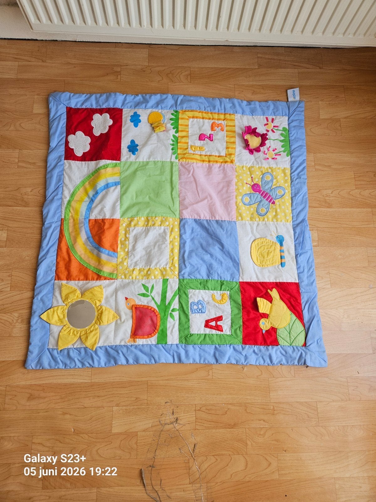 Vrolijk speelkleed voor baby's en peuters, Ophalen, Zo goed als nieuw, Speelkleed, Met geluid