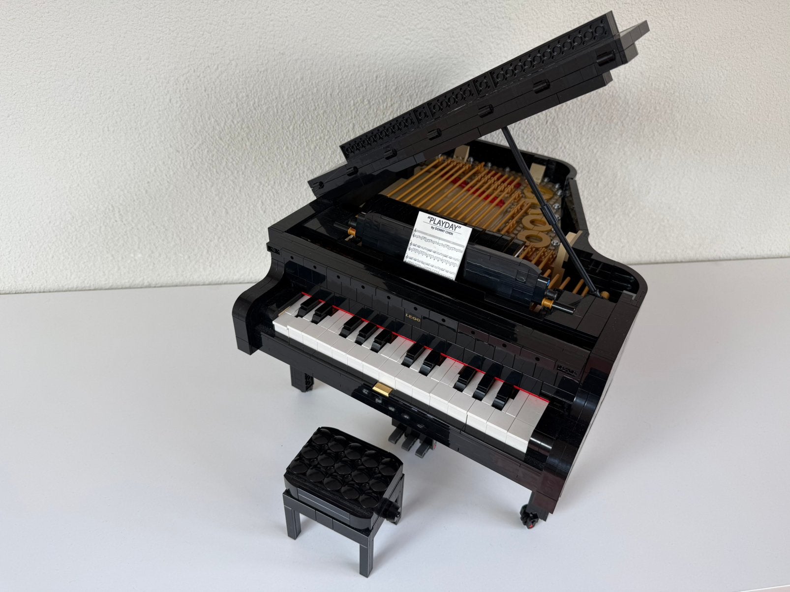 LEGO Ideas 21323 Grand Piano – compleet – originele doos, Ophalen, Zo goed als nieuw