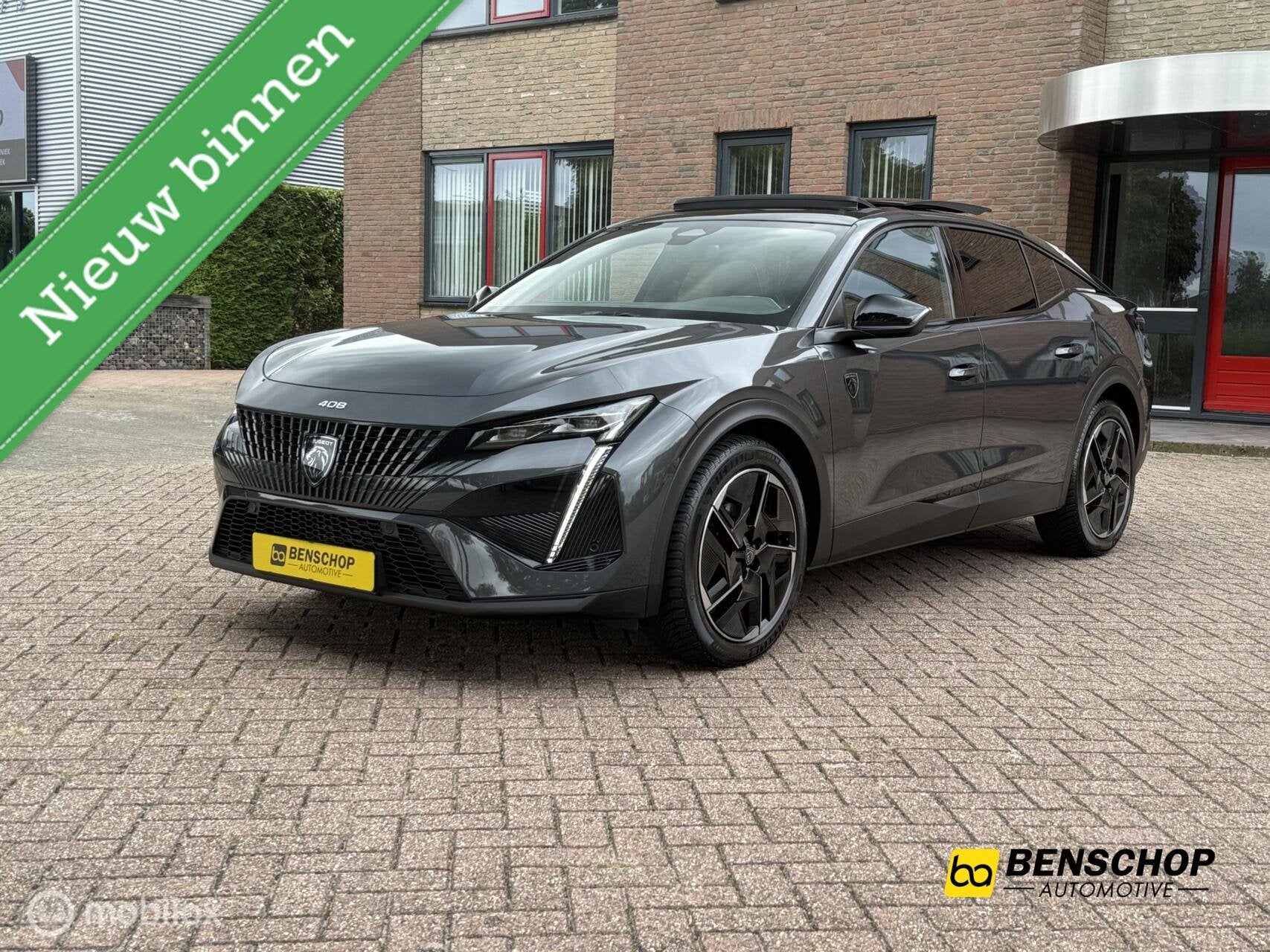 Peugeot 408 1.2 PureTech GT 130 EAT8 Panodak Alcantara Massa, Auto's, 1199 cc, Automatische klimaatregeling, Bedrijf, 3 cilinders